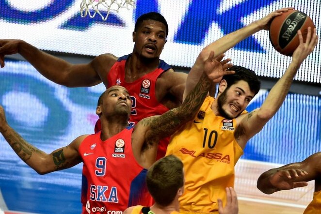 CSKA ir „Barcelonos“ rungtynės | Scanpix nuotr.