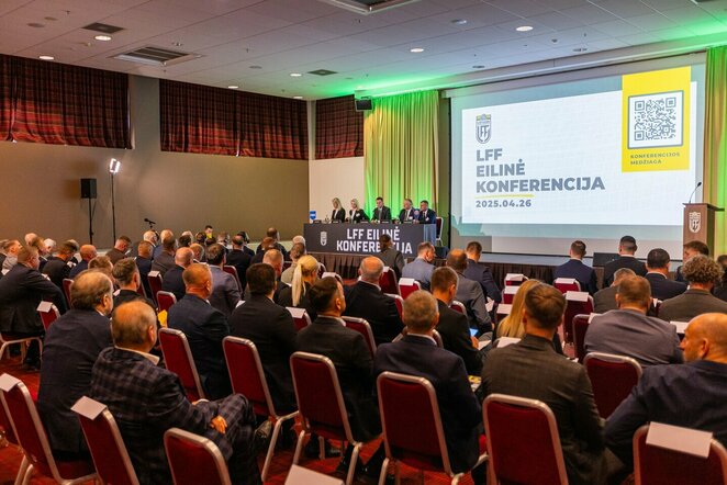 2025-ųjų LFF eilinė Konferencija | Manto Daškevičiaus nuotr.