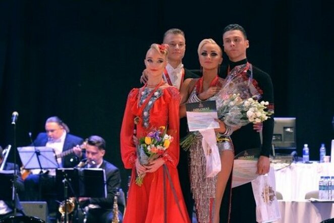 Lietuvos Lotynų Amerikos šokių čempionai | Organizatorių nuotr.