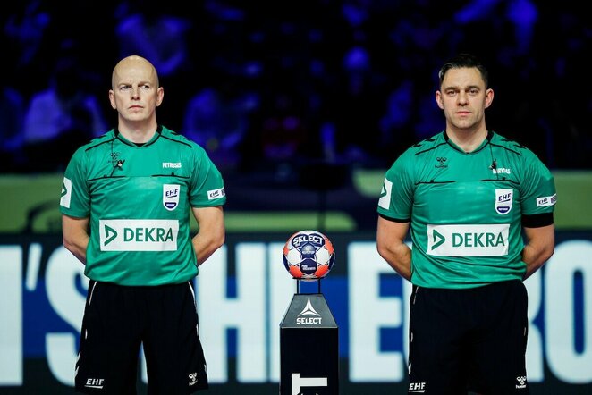 Tomas Barysas ir Povilas Petrušis (EHF nuotr.) | Organizatorių nuotr.