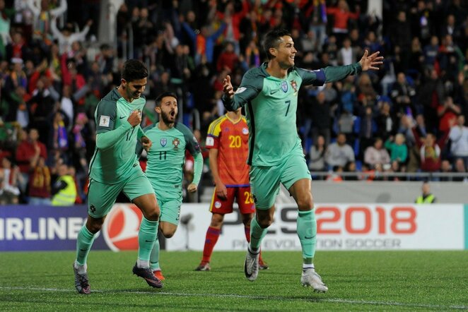 Pasaulio čempionato atranka: Andora - Portugalija (2017.10.07) | Scanpix nuotr.