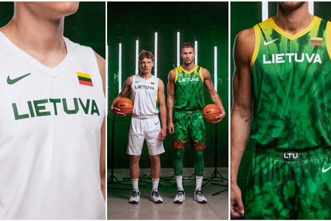 „Nike“ pristatė naują Lietuvos vyrų krepšinio olimpinės rinktinės aprangą | krepsinionamai.lt nuotr.