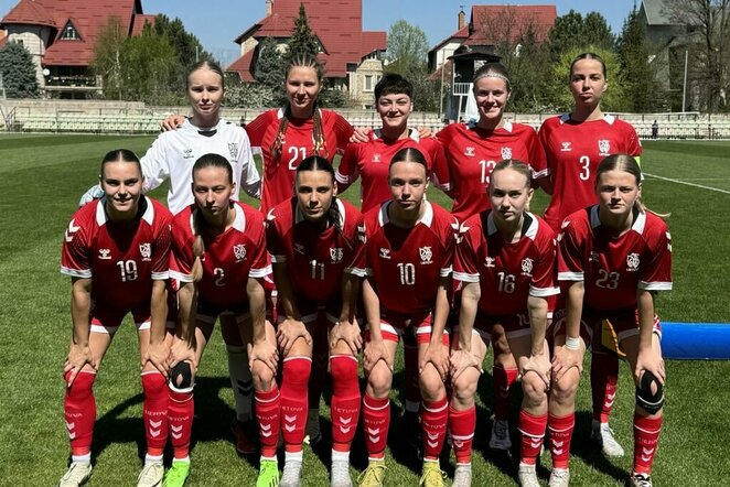 Lietuvos WU-19 futbolo rinktnė | lff.lt nuotr.