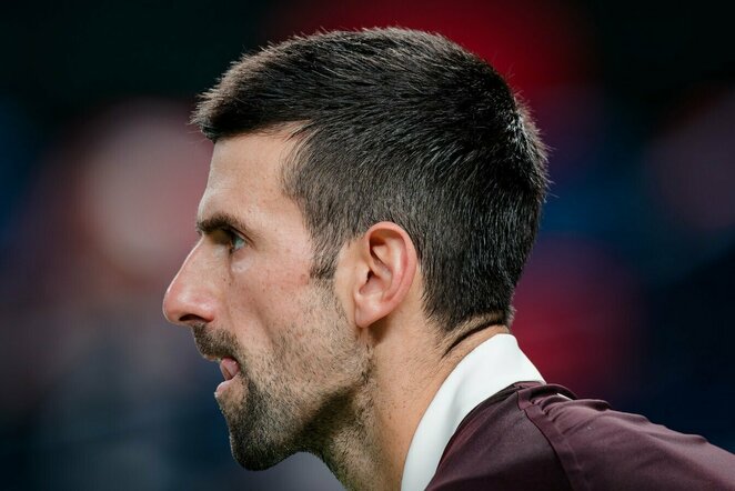 Novakas Djokovičius prieš Hubertą Hurkaczą | EPA / ALEX PLAVEVSKI nuotr.
