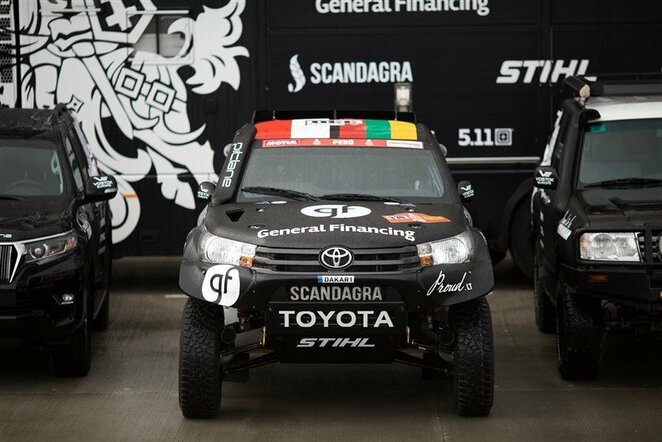 „Toyota Gazoo Racing Hilux“ | Organizatorių nuotr.