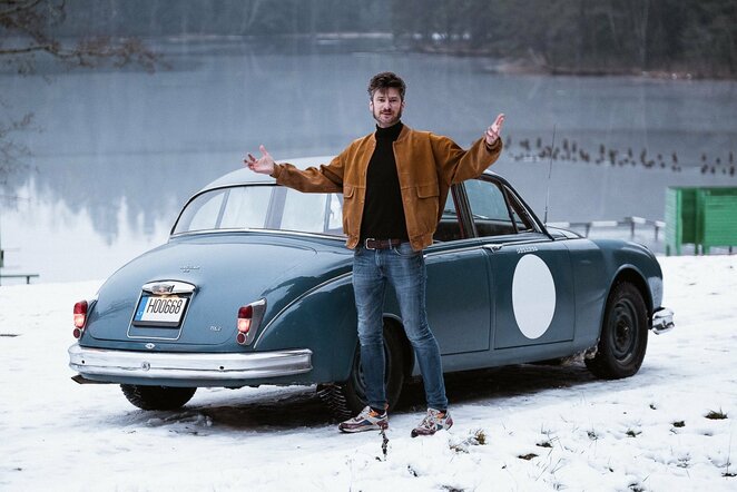 Virusas sustabdė Monte Karlo Ralį, bet ne K.Raišio „Jaguar“ | asmeninio archyvo nuotr.