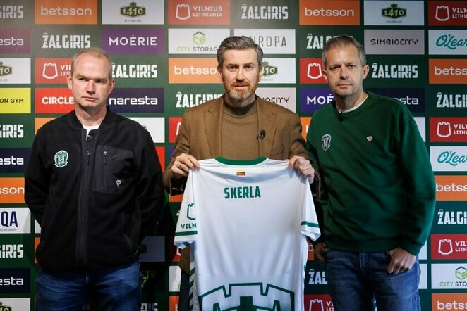 Mindaugas Kasperūnas, Andrius Skerla ir Andrius Tapinas | Elvio Žaidario nuotr.