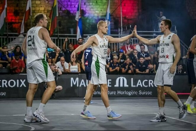 Lietuvos vyrų 3x3 krepšinio rinktinė | FIBA nuotr.