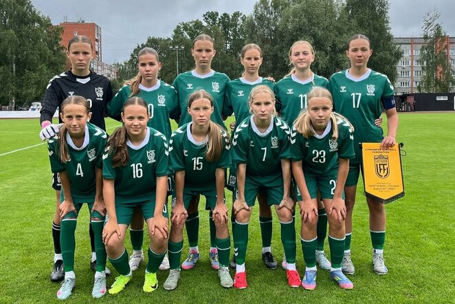 Lietuvos WU-15 futbolo rinktinė | lff.lt nuotr.