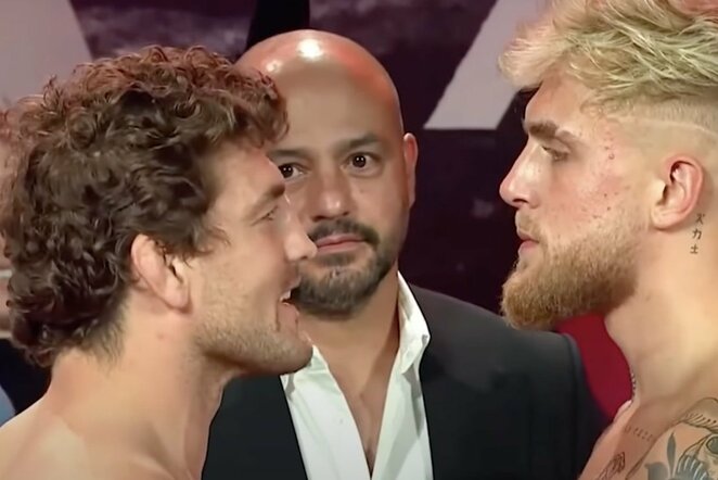 Benas Askrenas ir Jake'as Paulas | Organizatorių nuotr.