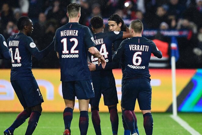 PSG džiaugiasi įvarčiu | Scanpix nuotr.