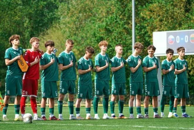 Lietuvos U-16 futbolo rinktinė | lff.lt nuotr.