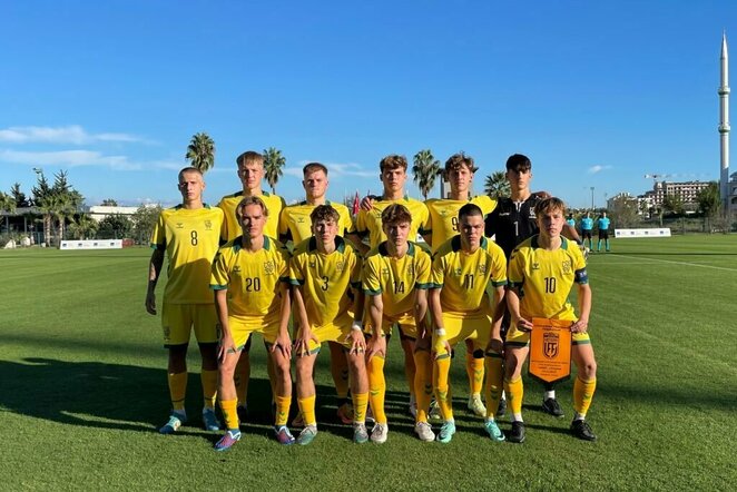 Lietuvos U-19 futbolo rinktinė | lff.lt nuotr.