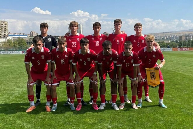 Lietuvos U-17 futbolo rinktinė | lff.lt nuotr.