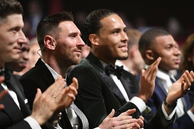 Lionelis Messi ir Virgilas van Dijkas | Scanpix nuotr.