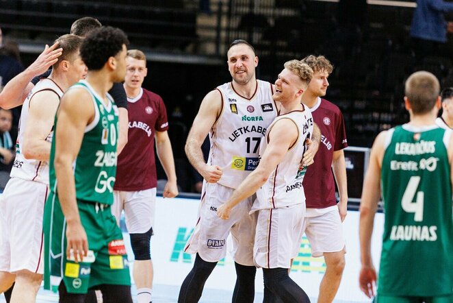 „Žalgiris“ – „Lietkabelis“ rungtynių akimirka | Eriko Ovčarenko / BNS foto nuotr.