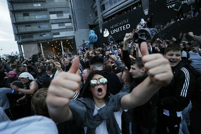 „Newcastle United“ fanai | Scanpix nuotr.