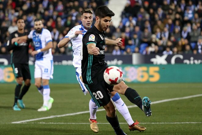 „Leganes“ - Madrido „Real“ rungtynių akimirka | Scanpix nuotr.