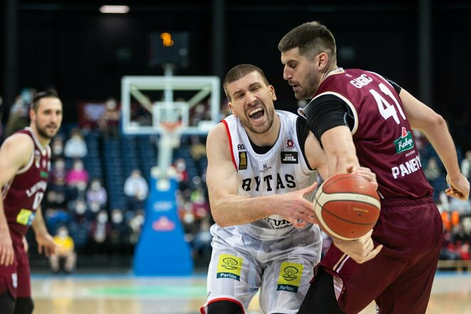 „Lietkabelis“ – „Rytas“ rungtynių akimirka | Žygimanto Gedvilos / BNS foto nuotr.