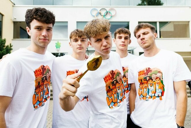 LTOK pagerbti Europos jaunimo vasaros olimpinio festivalio prizininkai | Elvio Žaldario nuotr.