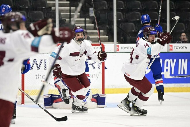 Latvijos U-18 ledo ritulio rinktinė | IIHF nuotr.