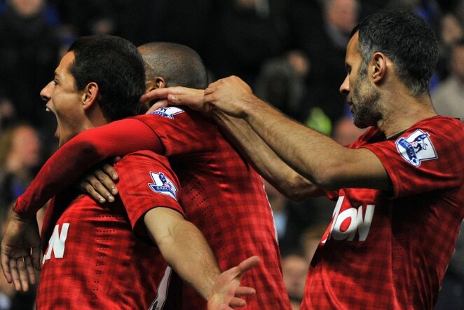 „Manchester United“ komandos futbolininkai | Reuters/Scanpix nuotr.