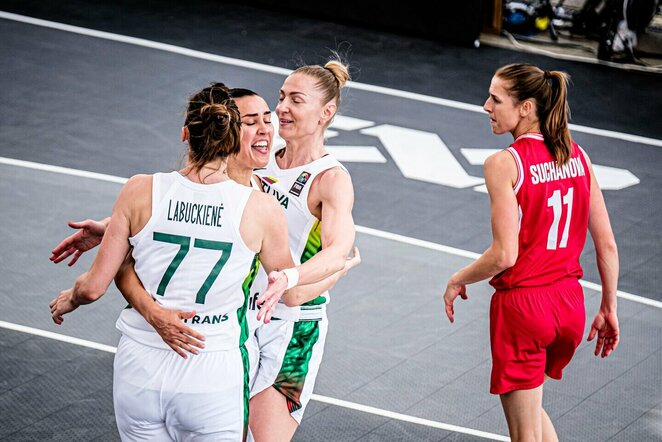 Lietuvos moterų 3x3 krepšinio rinktinė | FIBA nuotr.