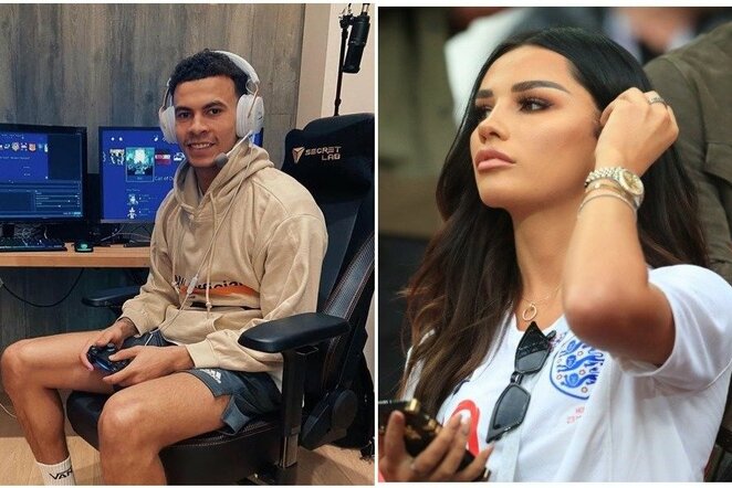 Dele Alli ir Ruby Mae | „Scanpix“ ir instagram.com nuotr.