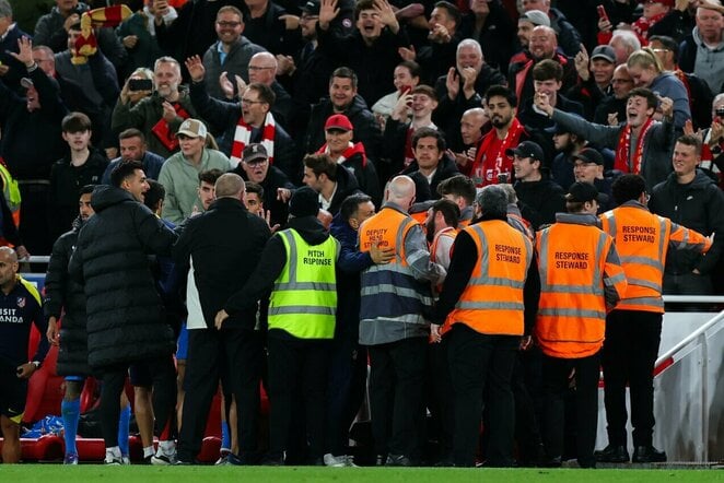 Incidentas „Anfield“ stadione | Scanpix nuotr.
