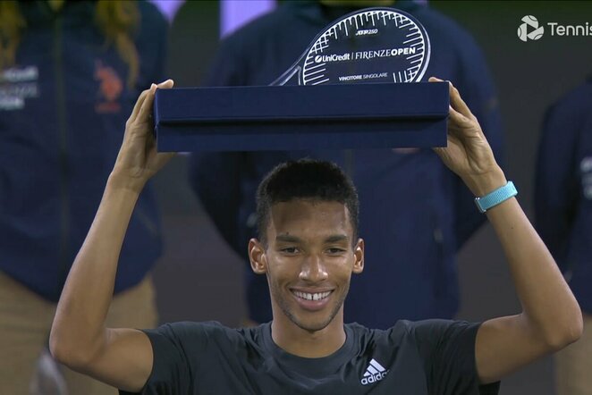 Felixas Auger-Aliassime | „Stop“ kadras