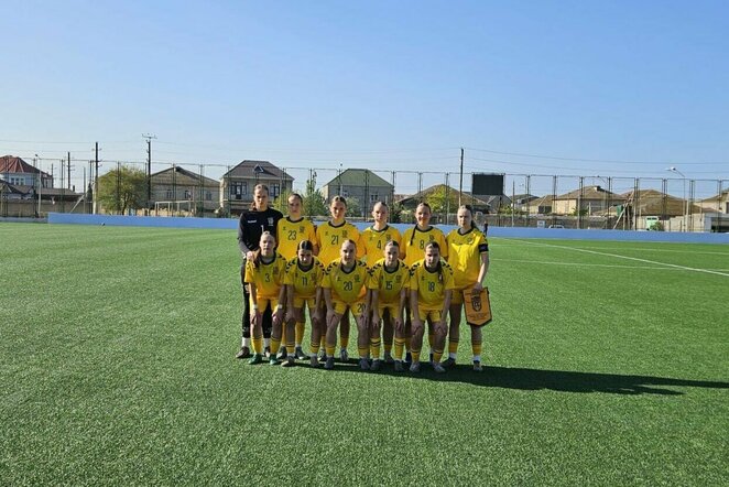 Lietuvos WU-17 futbolo rinktinė | lff.lt nuotr.