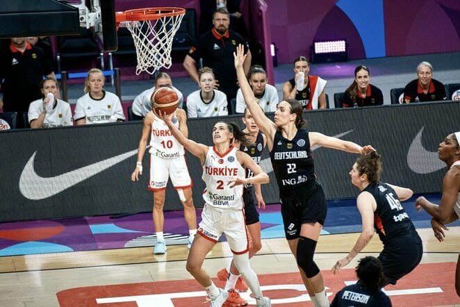 Turkijos ir Vokietijos susitikimo akimirka | FIBA nuotr.