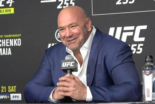 Dana White'as | Youtube.com nuotr.