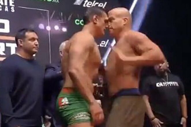 Alberto Del Rio ir Tito Ortizas | „Stop“ kadras