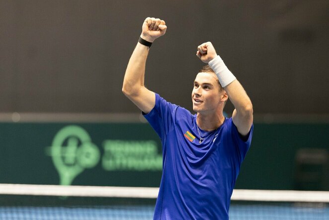 Vilius Gaubas prieš Alexį Klegou | Sauliaus Čirbos nuotr.