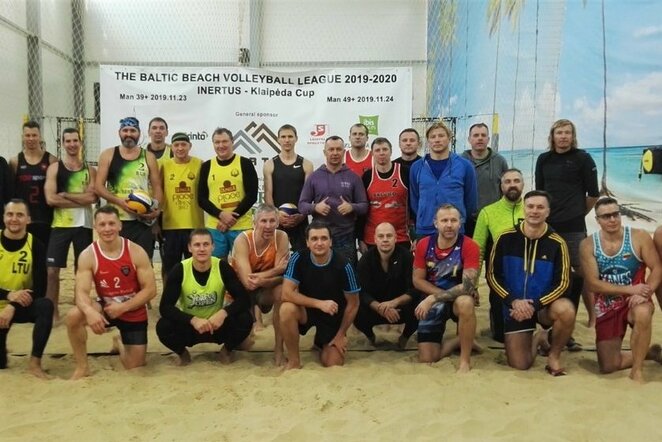 Baltijos veteranų paplūdimio tinklinio lygos etapas Klaipėdoje | Organizatorių nuotr.