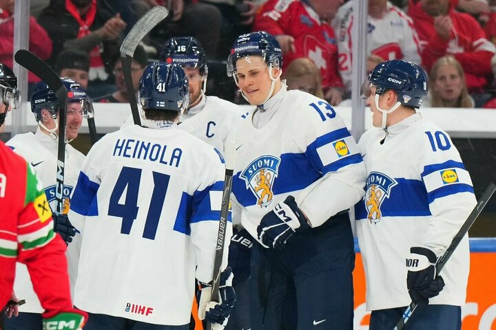Suomija – Vengrija rungtynių akimirka | IIHF nuotr.