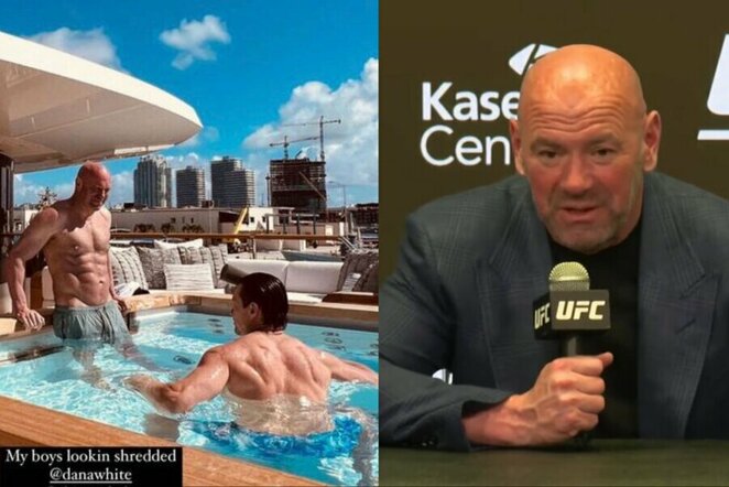 Dana White'as | Instagram.com nuotr