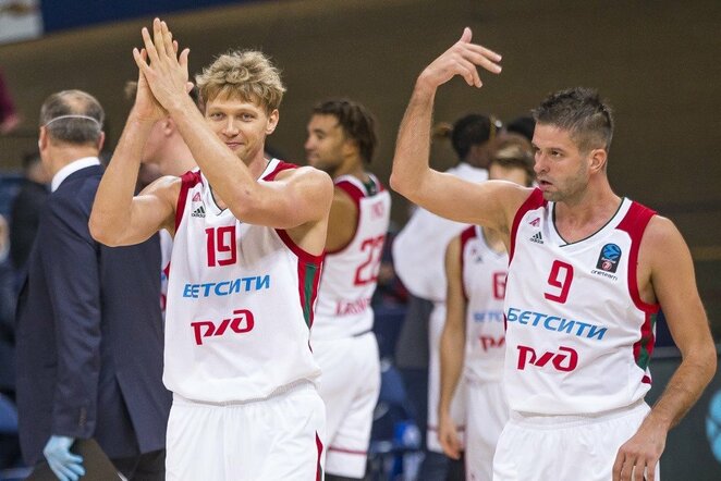 Mindaugas Kuzminskas ir Mantas Kalnietis | Roko Lukoševičiaus/BNS Foto nuotr.