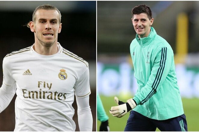 Garethas Bale'as ir Thibautas Courtoisas | Scanpix nuotr.