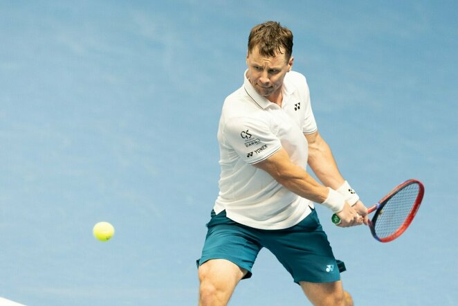 Ričardas Berankis prieš Sabą Purtseladzę | Sauliaus Čirbos nuotr.