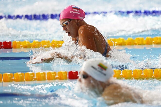 Julija Jefimova ir Rūta Meilutytė | Scanpix nuotr.