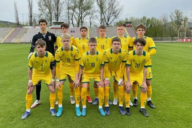 Lietuvos U-17 futbolo rinktinė | lff.lt nuotr.