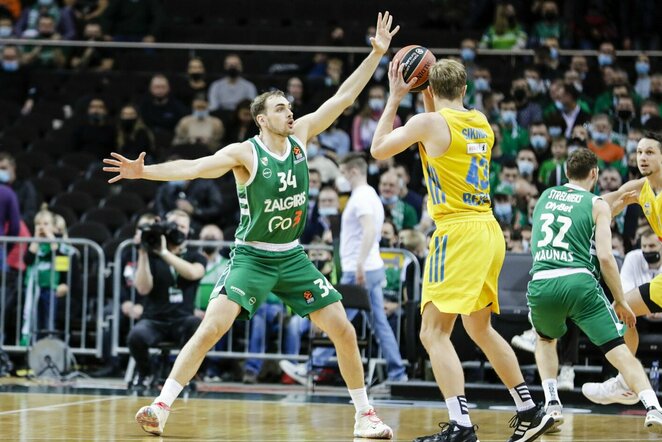 „Žalgiris“ - ALBA rungtynių akimirka | Teodoro Biliūno / BNS foto nuotr.