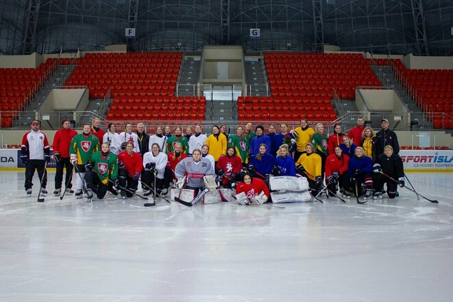 Moterų ledo ritulio rinktinė pradėjo pasiruošimą olimpiniam atrankos turnyrui | hockey.lt nuotr.