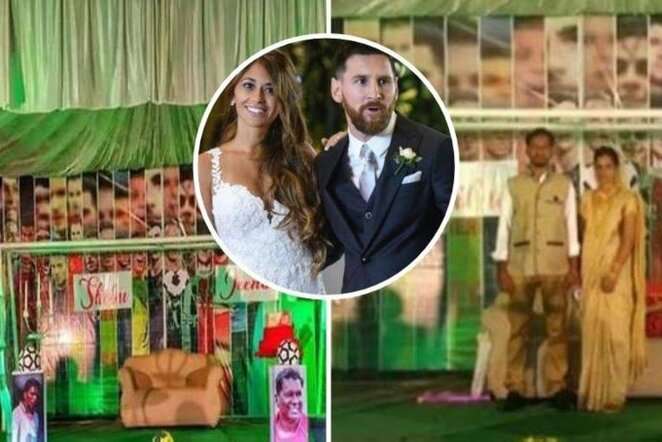 L.Messi teminės vestuvės | Organizatorių nuotr.