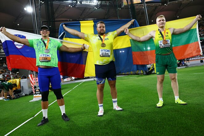 Pasaulio čempionato medalininkai | Scanpix nuotr.