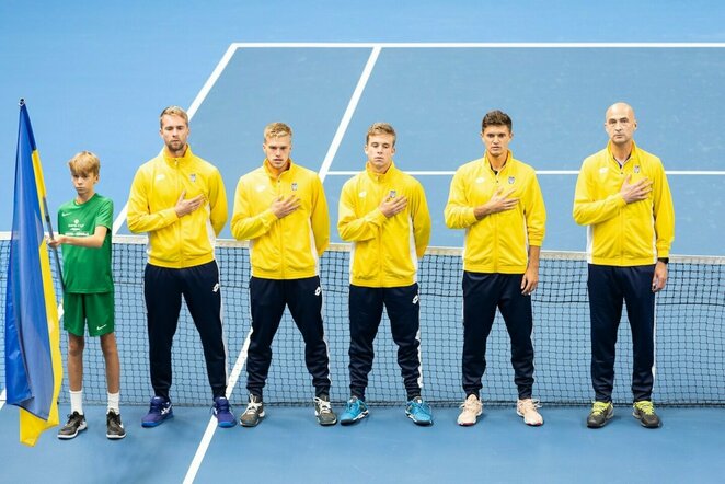 Ukrainiečių ir vengrų akistata | Sauliaus Čirbos nuotr.