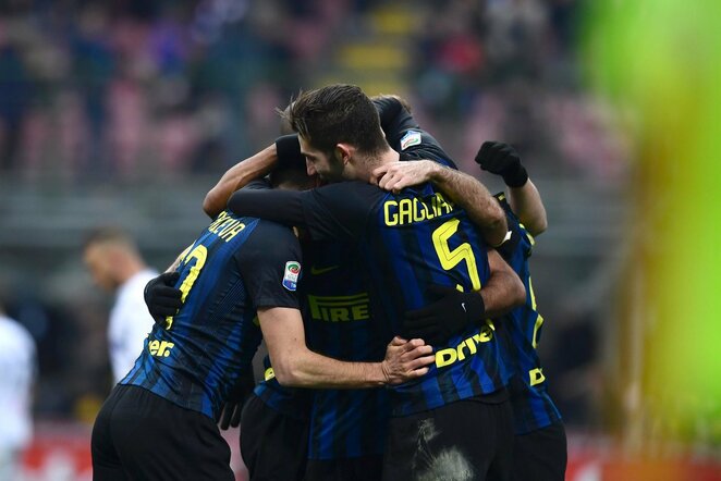 „Inter“ džiaugiasi | Scanpix nuotr.