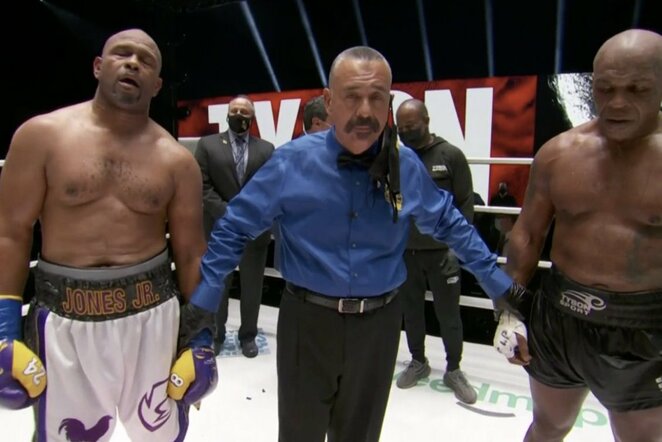 Roy Jonesas ir Mike'as Tysonas | „Stop“ kadras